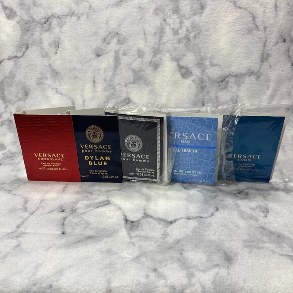 Bundle 5 Luxury Brand Samples - VERSACE - Picture 2 of 10